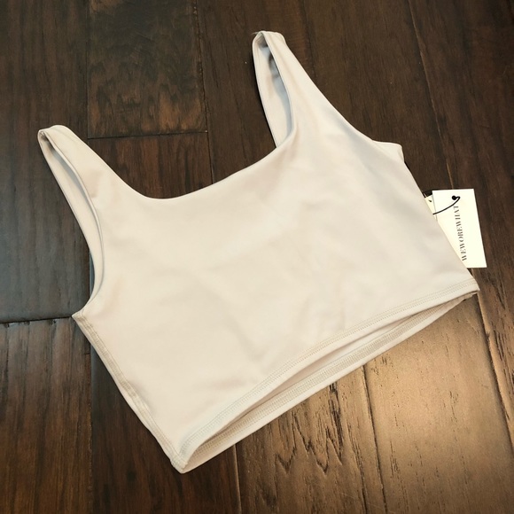 WEWOREWHAT Straight Neck Crop Top/Bra - Picture 2 of 10